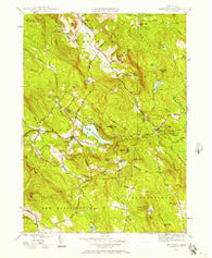 Monterey Massachusetts Historical topographic map, 1:24000 scale, 7.5 X 7.5 Minute, Year 1946