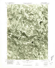 Monterey Massachusetts Historical topographic map, 1:25000 scale, 7.5 X 7.5 Minute, Year 1975