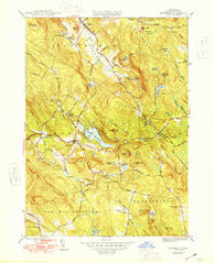 Monterey Massachusetts Historical topographic map, 1:31680 scale, 7.5 X 7.5 Minute, Year 1948