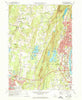 Mount Tom Massachusetts Historical topographic map, 1:24000 scale, 7.5 X 7.5 Minute, Year 1972