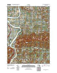 Mount Holyoke Massachusetts Historical topographic map, 1:24000 scale, 7.5 X 7.5 Minute, Year 2012
