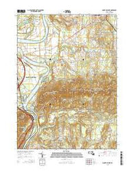 Mount Holyoke Massachusetts Current topographic map, 1:24000 scale, 7.5 X 7.5 Minute, Year 2015