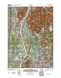 Mount Toby Massachusetts Historical topographic map, 1:24000 scale, 7.5 X 7.5 Minute, Year 2012