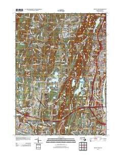 Mount Tom Massachusetts Historical topographic map, 1:24000 scale, 7.5 X 7.5 Minute, Year 2012