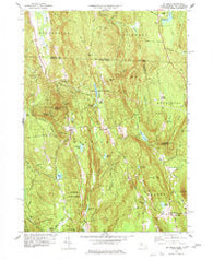 Mt Grace Massachusetts Historical topographic map, 1:24000 scale, 7.5 X 7.5 Minute, Year 1977
