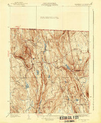 Mt Grace Massachusetts Historical topographic map, 1:31680 scale, 7.5 X 7.5 Minute, Year 1941