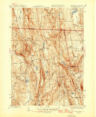 Mt Grace Massachusetts Historical topographic map, 1:31680 scale, 7.5 X 7.5 Minute, Year 1946