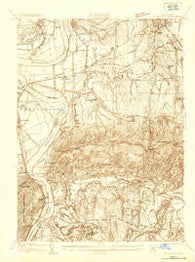 Mt Holyoke Massachusetts Historical topographic map, 1:24000 scale, 7.5 X 7.5 Minute, Year 1935