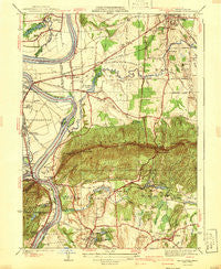 Mt Holyoke Massachusetts Historical topographic map, 1:31680 scale, 7.5 X 7.5 Minute, Year 1941