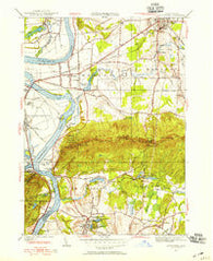 Mt Holyoke Massachusetts Historical topographic map, 1:31680 scale, 7.5 X 7.5 Minute, Year 1947