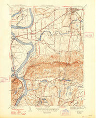 Mt Holyoke Massachusetts Historical topographic map, 1:31680 scale, 7.5 X 7.5 Minute, Year 1941