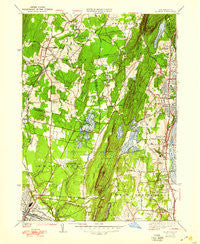 Mt Tom Massachusetts Historical topographic map, 1:24000 scale, 7.5 X 7.5 Minute, Year 1938