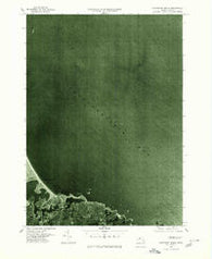 Nantasket Beach Massachusetts Historical topographic map, 1:24000 scale, 7.5 X 7.5 Minute, Year 1977