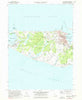 Nantucket Massachusetts Historical topographic map, 1:24000 scale, 7.5 X 7.5 Minute, Year 1972