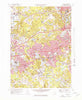 Natick Massachusetts Historical topographic map, 1:25000 scale, 7.5 X 7.5 Minute, Year 1970