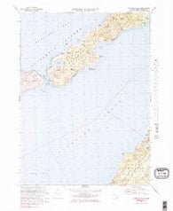 Naushon Island Massachusetts Historical topographic map, 1:25000 scale, 7.5 X 7.5 Minute, Year 1972
