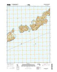 Naushon Island Massachusetts Current topographic map, 1:24000 scale, 7.5 X 7.5 Minute, Year 2015