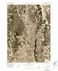 New Bedford North Massachusetts Historical topographic map, 1:25000 scale, 7.5 X 7.5 Minute, Year 1977