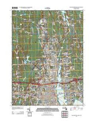 New Bedford North Massachusetts Historical topographic map, 1:24000 scale, 7.5 X 7.5 Minute, Year 2012