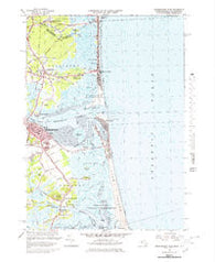 Newburyport East Massachusetts Historical topographic map, 1:25000 scale, 7.5 X 7.5 Minute, Year 1966