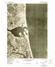 Newburyport East Massachusetts Historical topographic map, 1:25000 scale, 7.5 X 7.5 Minute, Year 1977