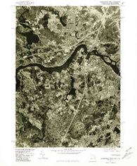Newburyport West Massachusetts Historical topographic map, 1:25000 scale, 7.5 X 7.5 Minute, Year 1977
