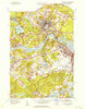 Newburyport West Massachusetts Historical topographic map, 1:31680 scale, 7.5 X 7.5 Minute, Year 1952