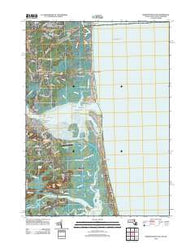 Newburyport East Massachusetts Historical topographic map, 1:24000 scale, 7.5 X 7.5 Minute, Year 2012