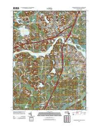 Newburyport West Massachusetts Historical topographic map, 1:24000 scale, 7.5 X 7.5 Minute, Year 2012