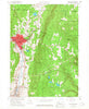 North Adams Massachusetts Historical topographic map, 1:24000 scale, 7.5 X 7.5 Minute, Year 1960
