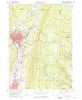 North Adams Massachusetts Historical topographic map, 1:24000 scale, 7.5 X 7.5 Minute, Year 1973