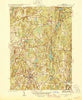 North Brookfield Massachusetts Historical topographic map, 1:31680 scale, 7.5 X 7.5 Minute, Year 1946