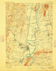 Northampton Massachusetts Historical topographic map, 1:62500 scale, 15 X 15 Minute, Year 1895