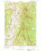 Northfield Massachusetts Historical topographic map, 1:24000 scale, 7.5 X 7.5 Minute, Year 1961