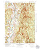 Northfield Massachusetts Historical topographic map, 1:25000 scale, 7.5 X 7.5 Minute, Year 1977