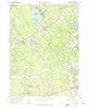 Norton Massachusetts Historical topographic map, 1:24000 scale, 7.5 X 7.5 Minute, Year 1964
