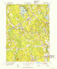 Norton Massachusetts Historical topographic map, 1:31680 scale, 7.5 X 7.5 Minute, Year 1951