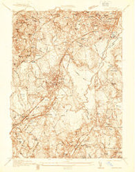 Norwood Massachusetts Historical topographic map, 1:24000 scale, 7.5 X 7.5 Minute, Year 1936