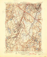 Norwood Massachusetts Historical topographic map, 1:31680 scale, 7.5 X 7.5 Minute, Year 1941