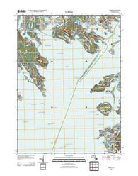 Onset Massachusetts Historical topographic map, 1:24000 scale, 7.5 X 7.5 Minute, Year 2012