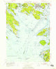Onset Massachusetts Historical topographic map, 1:24000 scale, 7.5 X 7.5 Minute, Year 1953