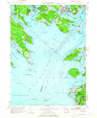 Onset Massachusetts Historical topographic map, 1:24000 scale, 7.5 X 7.5 Minute, Year 1953