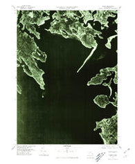 Onset Massachusetts Historical topographic map, 1:25000 scale, 7.5 X 7.5 Minute, Year 1977
