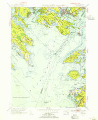 Onset Massachusetts Historical topographic map, 1:31680 scale, 7.5 X 7.5 Minute, Year 1953