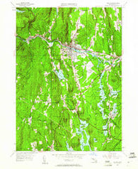 Orange Massachusetts Historical topographic map, 1:24000 scale, 7.5 X 7.5 Minute, Year 1948