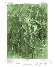 Orange Massachusetts Historical topographic map, 1:25000 scale, 7.5 X 7.5 Minute, Year 1975