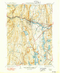 Orange Massachusetts Historical topographic map, 1:31680 scale, 7.5 X 7.5 Minute, Year 1941
