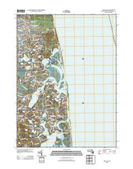 Orleans Massachusetts Historical topographic map, 1:24000 scale, 7.5 X 7.5 Minute, Year 2012
