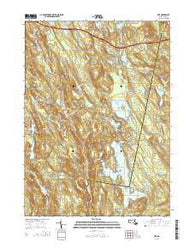 Otis Massachusetts Current topographic map, 1:24000 scale, 7.5 X 7.5 Minute, Year 2015
