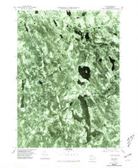 Otis Massachusetts Historical topographic map, 1:25000 scale, 7.5 X 7.5 Minute, Year 1975